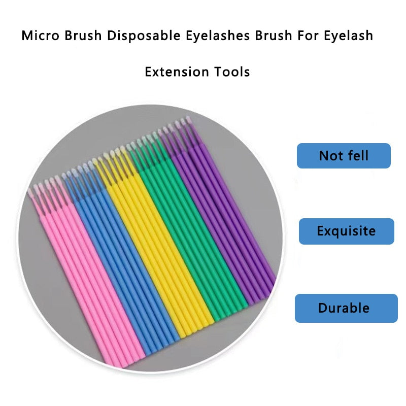 Eyelash Extension Set | Eye Makeup | Eye Pads Mascara Brushes Lash