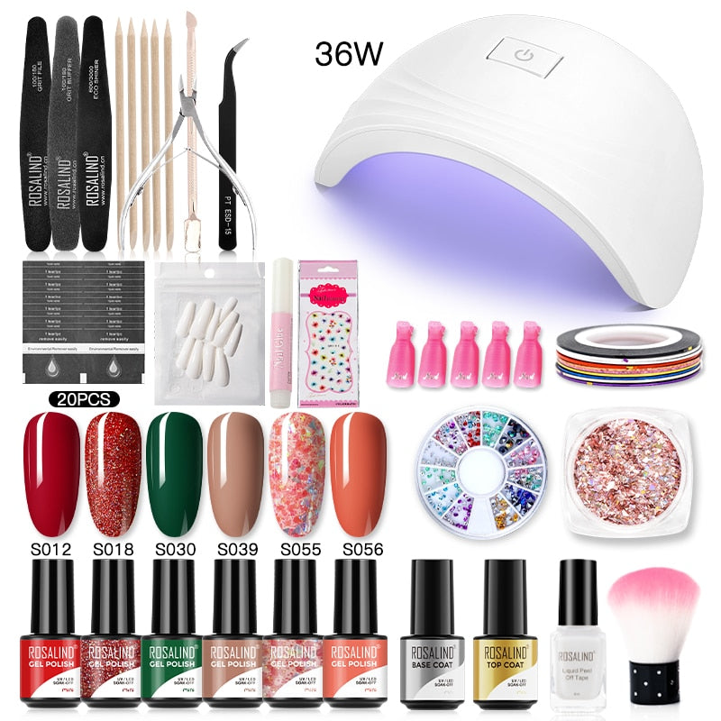 How to use the SensatioNail gel starter kit at home - Saffy Dixon