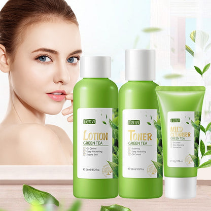 Japan Green Tea Facial Serum Makeup | Dry Oily Glowing Skin Face Cream