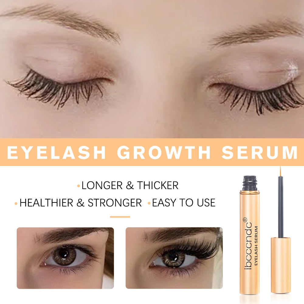 Eyelash Mascara Growth Longer Fuller Thickening Serum Lash Enhancer 