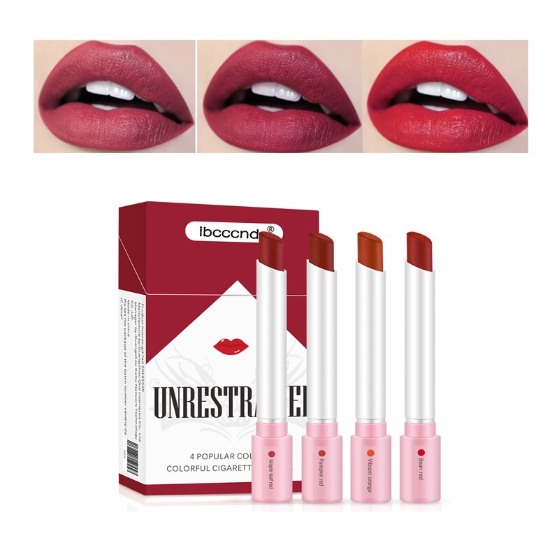 Beauty Lip Tube Matt Lipstick Set | New Lipgloss Makeup Lip Care 