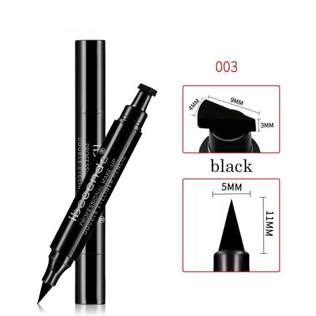 Black Eye Liner Pencil | Double-Ended Eyeliner Pen | Bride Eyeliner