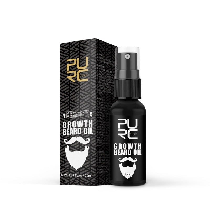 Beard Grooming Treatment | PURC Hair Growth Beard Oil | Beard Care Oil