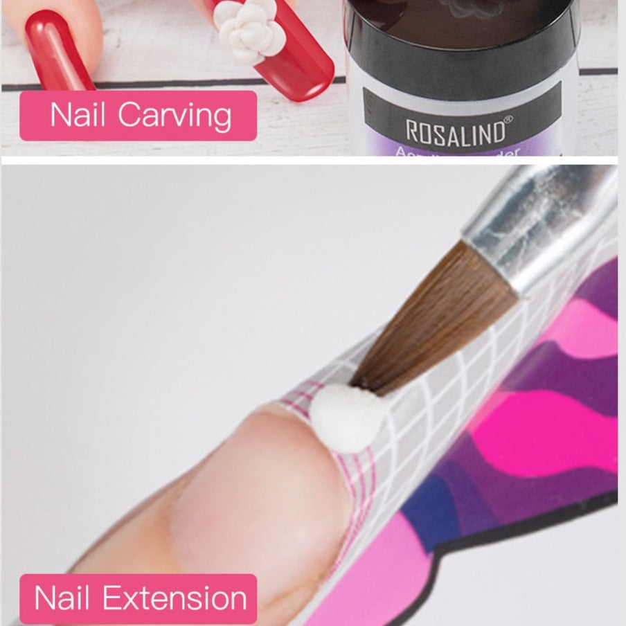 Nude Plain Glossy Fake Nails Set – Nailknack