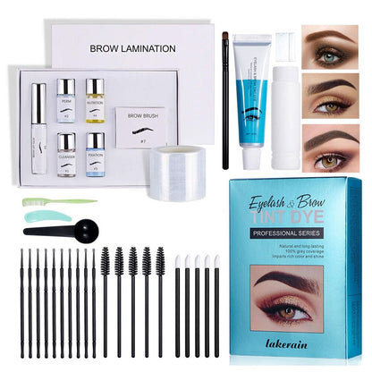 Brow Lamination And Tint Kit | Lash & Eyebrow Lifting Eyelash Growth