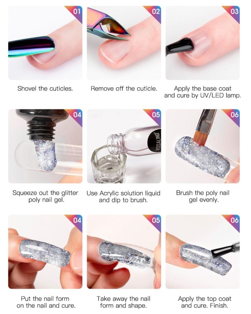 How to use Gel Nail Tips - Guide – SugarPepper.se