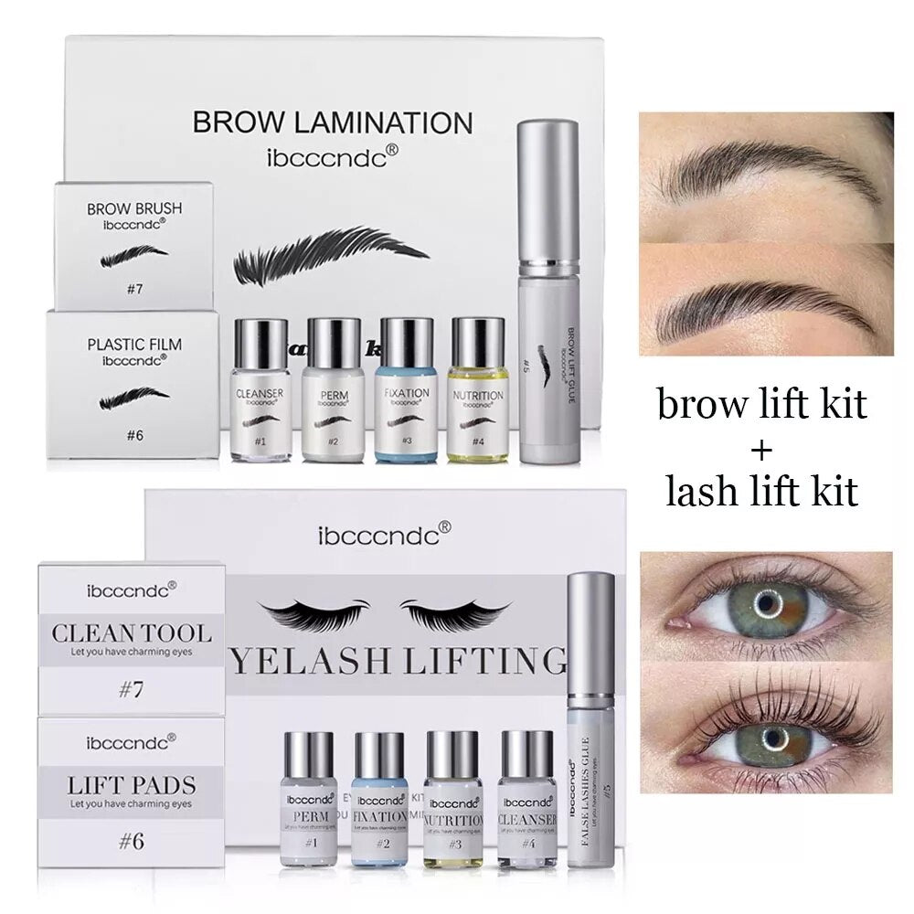 Professional Lash And Brow Kit | Eyelash Lift Set | Eyebrow Lift Set
